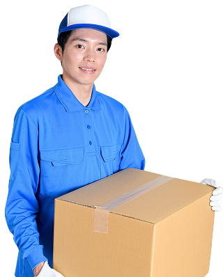 引越し業者の人